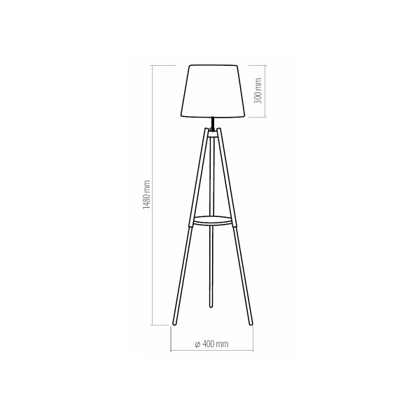 Торшер TK LIGHTING 1091