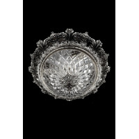 Люстра ARTGLASS CHARLIZE dia.390 nikl antiq