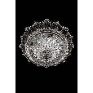 Люстра ARTGLASS CHARLIZE dia.390 nikl antiq