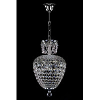 Хрустальная люстра ARTGLASS VIVIEN II chain CE nikl