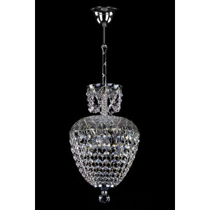 Кришталева люстра ARTGLASS VIVIEN II chain CE nikl Кришталева люстра ARTGLASS VIVIEN II chain CE nikl