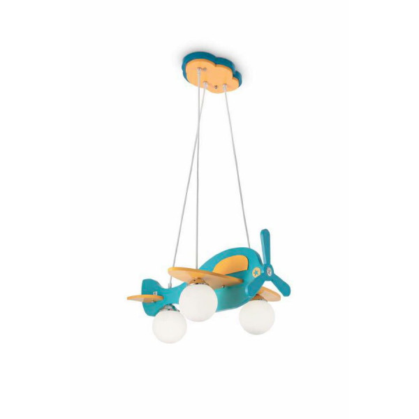 Детская люстра IDEAL LUX AVION 1 SP3