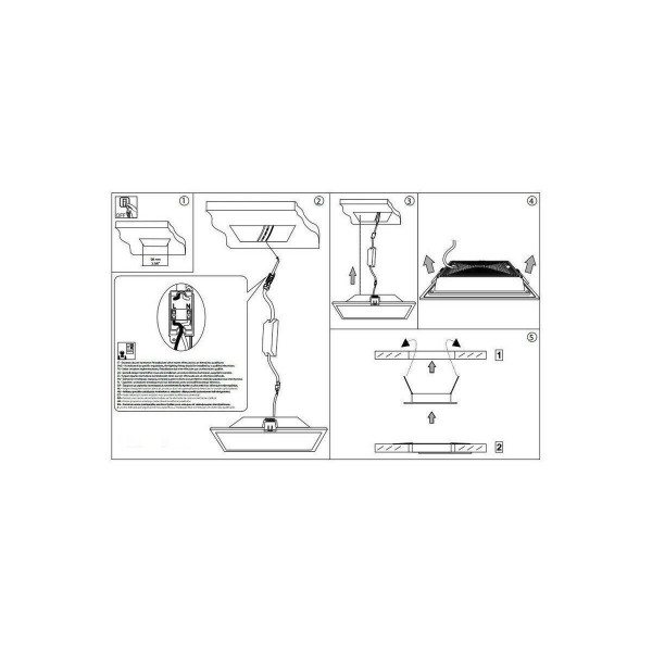 Точечный светильник IDEAL LUX GROOVE 10W SQUARE 3000K