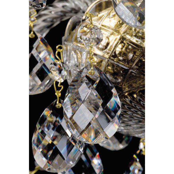 Хрустальная люстра ARTGLASS TATANA VI nikl (CE)