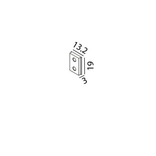 З'єднувач лінійнийMINI_LINE42 MEC JOINT, белый (07.R/SLNCON.WH)