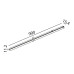 Трековый линейный светильник MINI_LINE LINEA 900 мм 42V 3000K (белый)