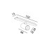 Трековий прожектор MINI_LINE TUB XS A 42V 3000K (білий)