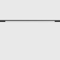 Трековий лінійний світильник MINI_LINE LINEA 600 мм 42V 3000K (чорний)