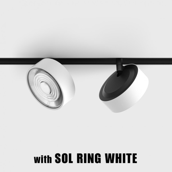 Трековый прожектор IN_LINE SOL, 4000K (чёрный)