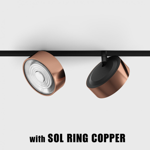 Трековый прожектор IN_LINE SOL, 4000K (чёрный)