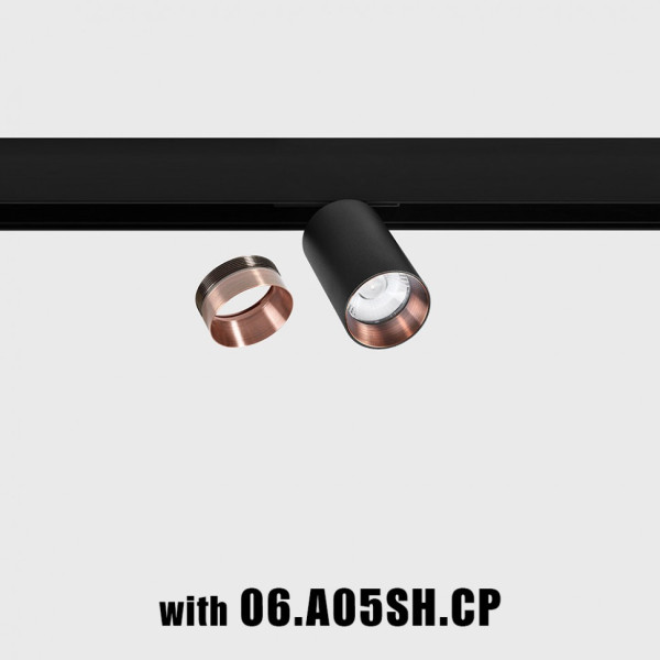 Трековый прожектор IN_LINE TUB M A 90, 3000K (чёрный)
