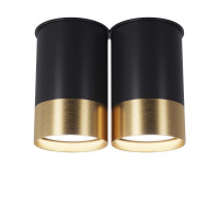 Точечный светильник Pikart BP BLACK/WHITE GOLD 25595-1