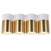 Точечный светильник Pikart BP BLACK/WHITE GOLD 25624-4
