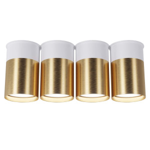 Точечный светильник Pikart BP BLACK/WHITE GOLD 25624-4