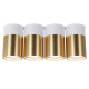 Точечный светильник Pikart BP BLACK/WHITE GOLD 25624-4