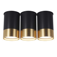 Точечный светильник Pikart BP BLACK/WHITE GOLD 25606-1
