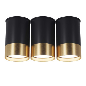 Точечный светильник Pikart BP BLACK/WHITE GOLD 25606-1