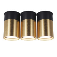 Точечный светильник Pikart BP BLACK/WHITE GOLD 25606-2