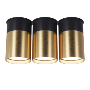 Точечный светильник Pikart BP BLACK/WHITE GOLD 25606-2
