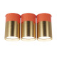 Точечный светильник Pikart BP тройной Coral Gold 6353-2