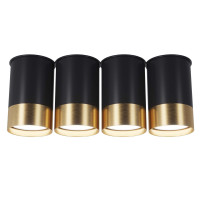 Точковий світильник Pikart BP BLACK/WHITE GOLD 25624-1