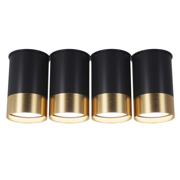 Точечный светильник Pikart BP BLACK/WHITE GOLD 25624-1