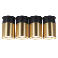 Точечный светильник Pikart BP BLACK/WHITE GOLD 25624-2