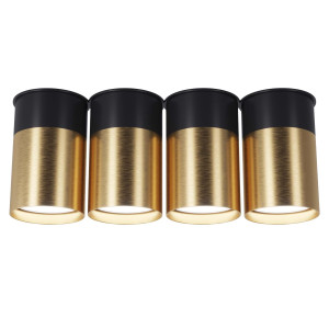Точечный светильник Pikart BP BLACK/WHITE GOLD 25624-2