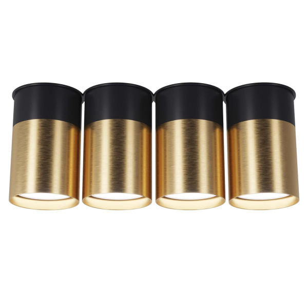 Точковий світильник Pikart BP BLACK/WHITE GOLD 25624-2