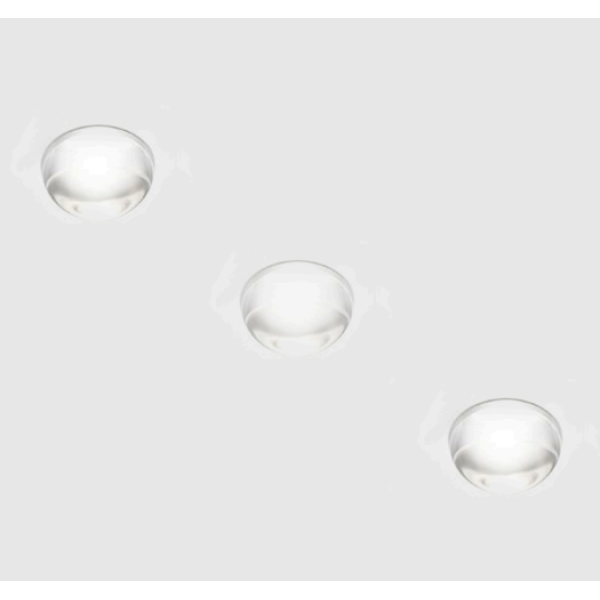Точечный врезной светильник DROP IN, L75mm, spXXXmm, h139mm, LED 13W, 3000К, IP54, прозрачный (01.7754.13.930.GL)