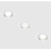 Точечный врезной светильник DROP IN, L75mm, spXXXmm, h139mm, LED 13W, 3000К, IP54, прозрачный (01.7754.13.930.GL)