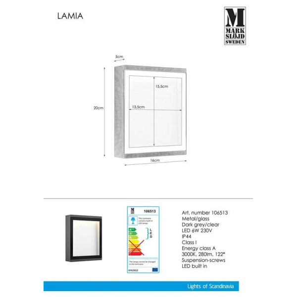 Markslojd LAMIA 106513