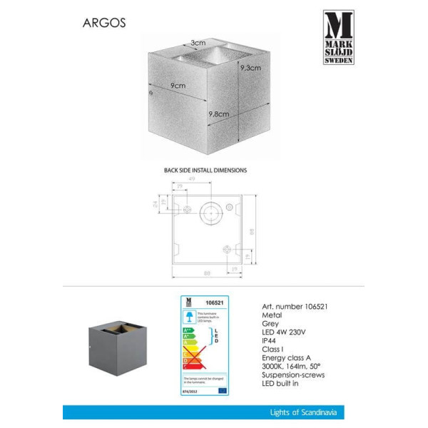 Markslojd ARGOS 106521