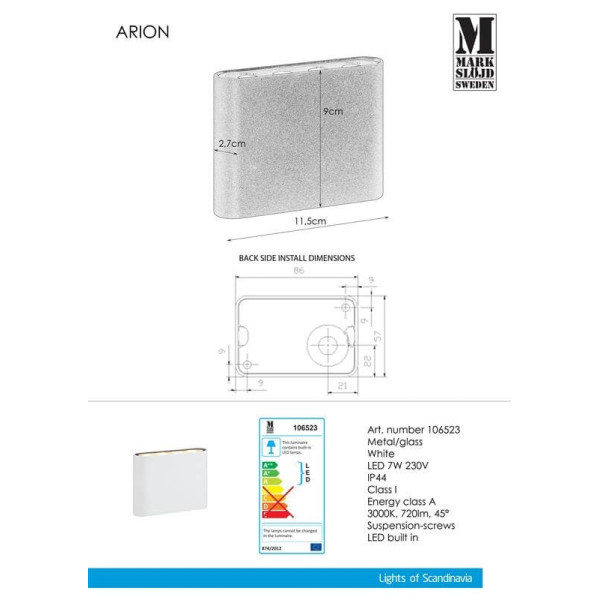 Markslojd ARION 106523