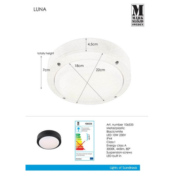 Markslojd LUNA 106535