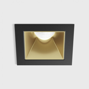 NANO S, L48мм, W48мм, H67мм, LED 8W 3000K, черный-золотой (01.3911.8.930.BK + 01.A391.BR)