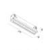 VARIO WALL WASHER 218, L205mm, W38mm, H45mm, LED 10W, 4000К, черный (01.2185.10.940.BK)