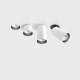 TUB M INT, D90mm, L90mm, H124mm, LED 9W, 3000К, белый (01.0592.9.930.WH)