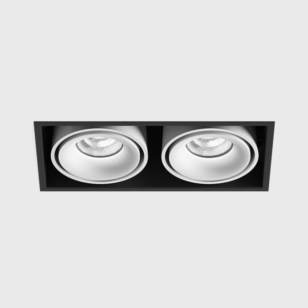 KARDAN 2, L210mm, W108mm, H80mm, LED 2х9W, 3000К, белый (01.6110.26.930.WH)