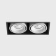 KARDAN 2, L210mm, W108mm, H80mm, LED 2х9W, 4000К, белый (01.6110.26.940.WH)