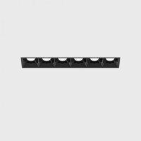 VARIO COMFORT 151 TRIMLESS, L137mm, W24,5mm, H45mm, LED 9W, 3000К, черный (01.1511.9.930.BK + VARIO FRAME2)