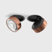 SOL IN, D95мм, H33мм, LED 14W 4000K, черный-медный (01.9533.14.940.BK + SOL RING COPPER)