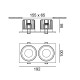 RIO 2, L192mm, W100mm, H56mm, LED 2x9W, 3000К, белый (01.6480F2.20.930.WH)