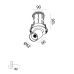 TUB M IN, D90mm, L90mm, H126mm, LED 9W, 3000К, черный (01.0590.9.930.BK)