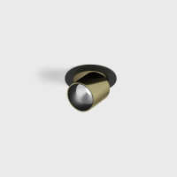 TUB S OUT, D30mm, Н30mm, LED 4W 3000K, латунь, черный (01.0303.4.930.BR/BK)