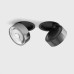 SOL IN, D95мм, H33мм, LED 14W 3000K, черный-хром (01.9533.14.930.BK + SOL RING CHROME)