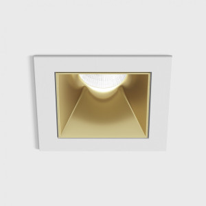 NANO S, L48мм, W48мм, H67мм, LED 8W 3000K, белый-золотой (01.3911.8.930.WH + 01.A391.BR)