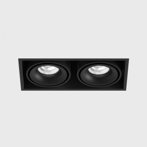 KARDAN 2, L210mm, W108mm, H80mm, LED 2х9W, 3000К, черный (01.6110.26.930.BK)