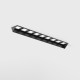 VARIO WALL WASHER 218 TRIMLESS, L205mm, W24,5mm, H45mm, LED 14W, 4000К, черный (01.2185.14.940.BK + VARIO FRAME3)