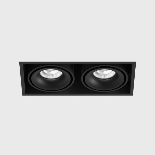 KARDAN 2, L210mm, W108mm, H80mm, LED 2х9W, 4000К, черный (01.6110.26.940.BK)